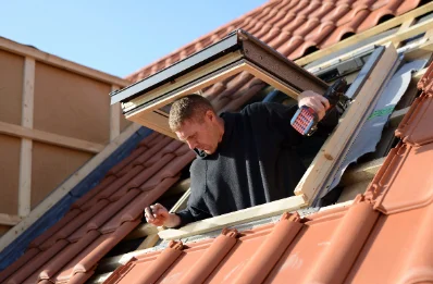 Pose de fenêtres de toit Velux au Troncq